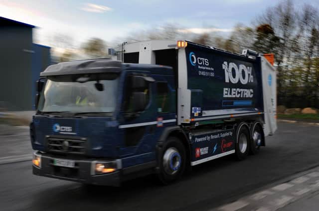 The electric bin lorry set to hit the streets of South Tyneside