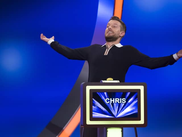 Chris Ramsey appeared on ITV's Celebrity Catchphrase special