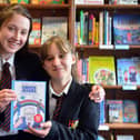 Hebburn Comprehensive School pupils Erin Dunn, 13 and Christina O'Brien, 12, have had their pandemic paintings published in a book to raise money for the NHS.