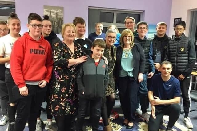 Mayor of South Tyneside Councillor Pat Hay's visit to Escape Intervention