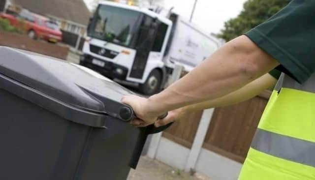 When are bins being collected across South Tyneside over Christmas in 2023?