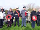 Friends of Westoe Cemetery Remembrance Service at Dr Winterbottom's tomb.