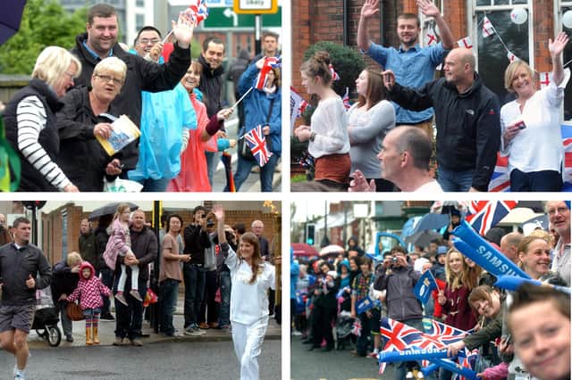 What a turnout for the torch parade. Are you in one of our photos?