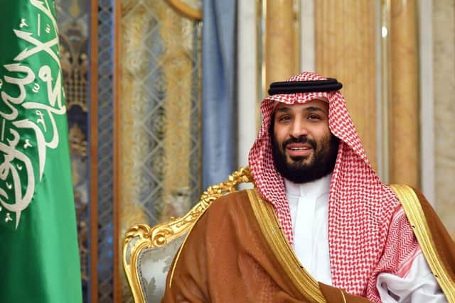 Saudi Arabia's Crown Prince Mohammed bin Salman attends a meeting with the US secretary of state in Jeddah, Saudi Arabia, on September 18, 2019. - US Secretary of State Mike Pompeo denounced strikes on Saudi Arabia's oil infrastructure as an "act of war", as Riyadh unveiled new evidence it said showed the assault was "unquestionably" sponsored by arch-foe Iran. (Photo by MANDEL NGAN / POOL / AFP) (Photo credit should read MANDEL NGAN/AFP via Getty Images)