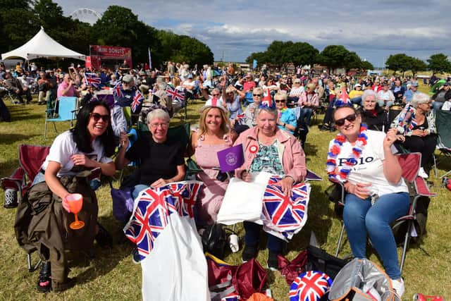 Proms in the Park in South Shields on Sunday.