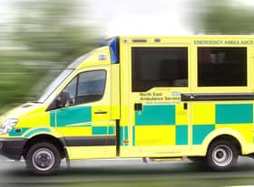 A casualty has been taken to hospital following a road traffic collision on the A19.