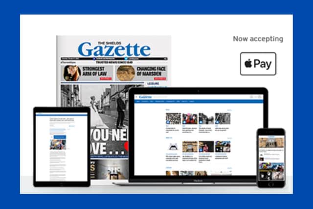 Subscribe to your Shields Gazette today.