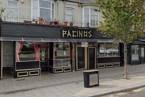 Pacino's on Ocean Road in South Shields has a 4.5 rating from 213 reviews with the reasonable prices and friendly staff mentioned in many positive reviews.