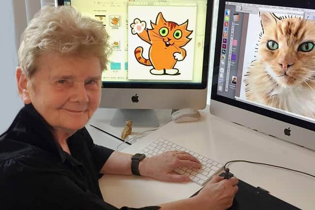 Sheila Graber whose life and work has been heralded in a DVD on her 80th birthday.