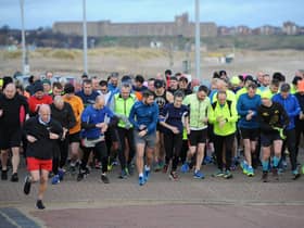 A previous South Shields Parkrun gets underway.