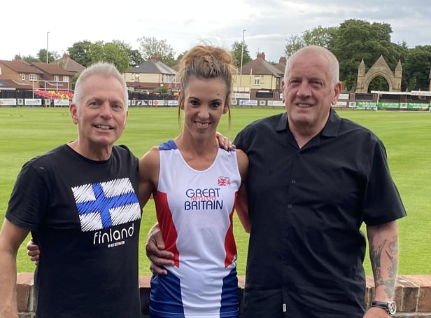 Michael McNally, Alexis Dodd and Managing Director of Clean It Group UK Tom Moyse
