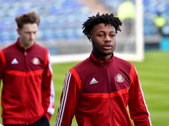 Sunderland forward Antoine Semenyo