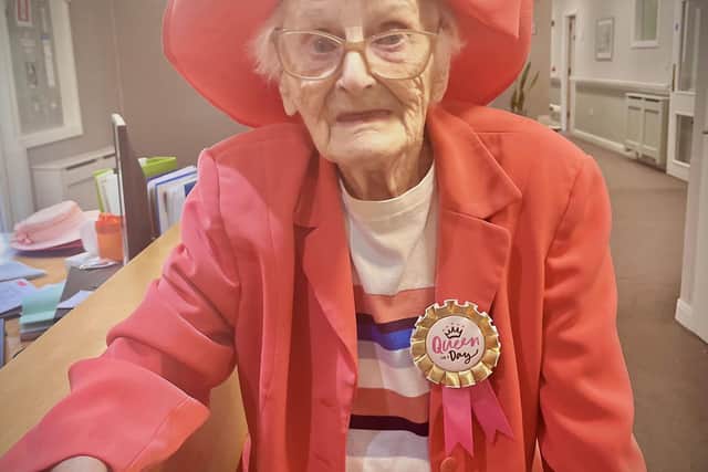 HC-One’s Winters Park Care Home resident Joan Alice Jenkins now