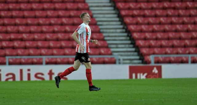 Sunderland midfielder Carl Winchester