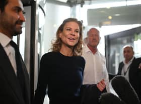 Newcastle United's new director Amanda Staveley (Photo by Oli SCARFF / AFP) (Photo by OLI SCARFF/AFP via Getty Images)