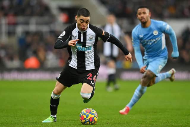 What is next for Miguel Almiron at Newcastle? (Photo by Stu Forster/Getty Images)