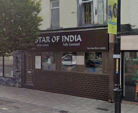 Star of India on Coast Road has a five star rating following an inspection last month.