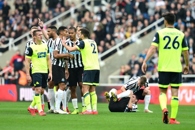 When Tommy Smith was sent off by Friend for his tackle on Miguel Almiron in February 2019, it was the first time an opposition player had been sent off against the Magpies in the Premier League for almost five years!