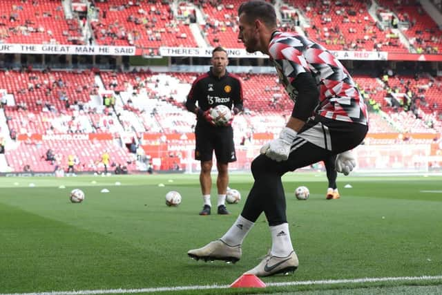 Martin Dubravka has yet to feature for Manchester United this season (Photo by Tom Purslow/Manchester United via Getty Images)