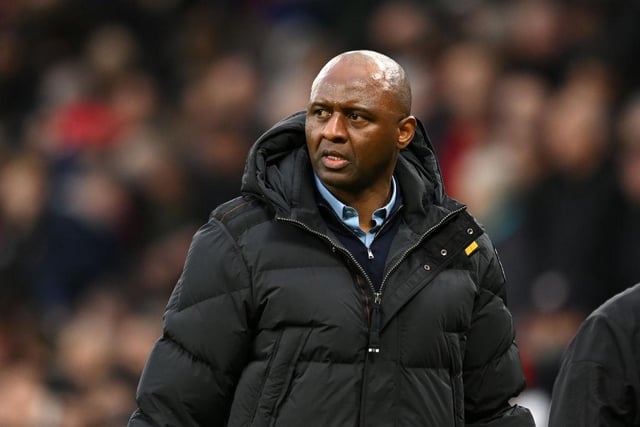 The Eagles haven’t won in their last seven outings in all competitions but it’s clear Vieira retains the support of the board and supporters at Selhurst Park.