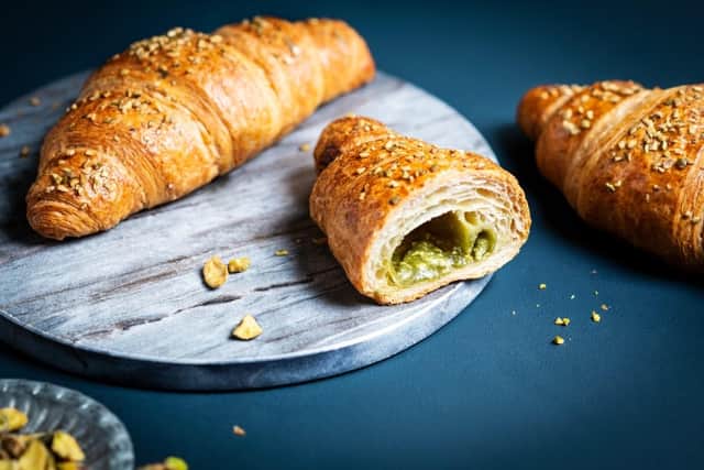 Bakery Boom: Asda launches NEW Pistachio Filled Croissant as pastry purchases soar.