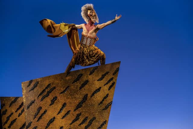 Stephenson Ardern-Sodje in Disney's The Lion King UK & Ireland tour. Photo by Johan Persson