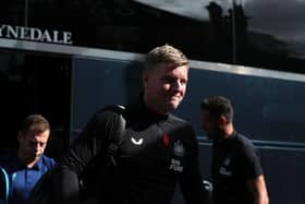 Newcastle United head coach Eddie Howe.