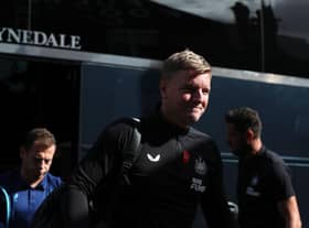 Newcastle United head coach Eddie Howe.