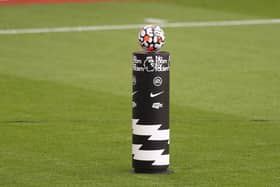 Premier League match ball. (Photo by Alex Morton/Getty Images)