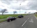 Part of Bents Park Road was closed over the weekend.