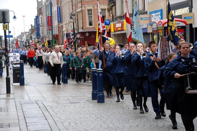 The St George's Day parade in King Street 15 years ago. Did you take part?