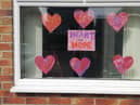 Families are being asked to decorate colourful ‘Hearts of Hope’ and put them in their windows to show support to CHUF's ‘Heart Families’ and key workers.