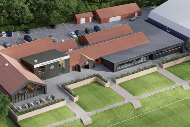This is what Newcastle United's proposed upgraded training ground could look like (Photo: Public Access/Cestari Architects)