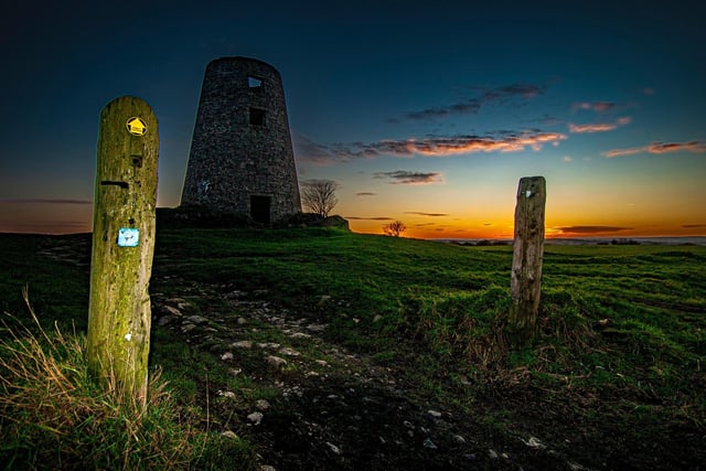 A visit to Cleadon Mill - getting that step count up!