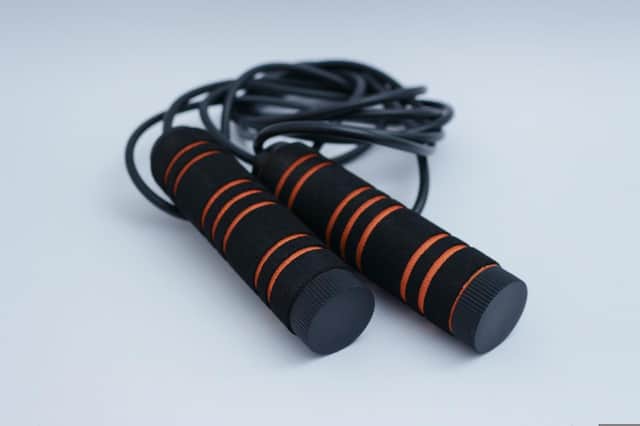 “A skipping rope is great for restoring balance after something like a knee or ankle sprain.”