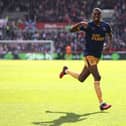 Alexander Isak scored Newcastle United's winner against Brentford. (Photo by Alex Pantling/Getty Images)
