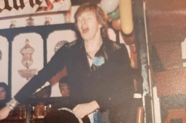 Gary Gillespie Davison, seen here in his entertainment heyday.