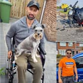 Mark McCourt, who was left seriously injured after a horrific crash, will take on a 15,000ft charity skydive with his friend to support other people with life-changing injuries.