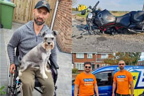 Mark McCourt, who was left seriously injured after a horrific crash, will take on a 15,000ft charity skydive with his friend to support other people with life-changing injuries.