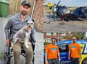Mark McCourt, who was left seriously injured after a horrific crash, will take on a 15,000ft charity skydive with his friend to support other people with life-changing injuries.