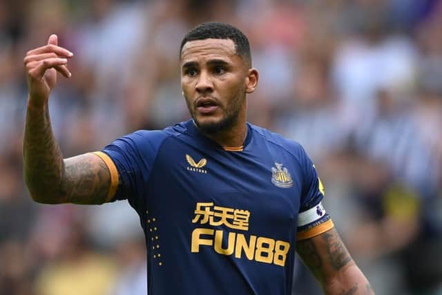 Jamaal Lascelles missed the opening day with over Nottingham Forest (Photo by Stu Forster/Getty Images)