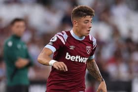 West Ham have reportedly rejected an offer from Newcastle United for Harrison Ashby (Photo by Ryan Pierse/Getty Images)