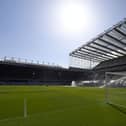 St James's Park, home of Newcastle United.