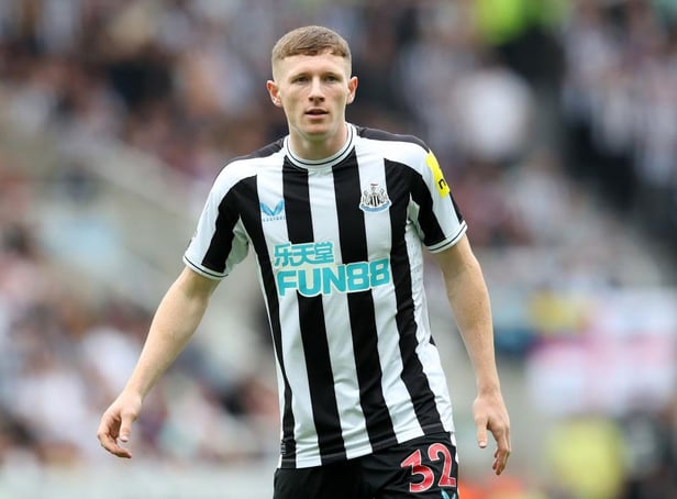 Newcastle United midfielder Elliot Anderson.