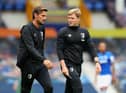 Jason Tindall, left, and Eddie Howe last year.