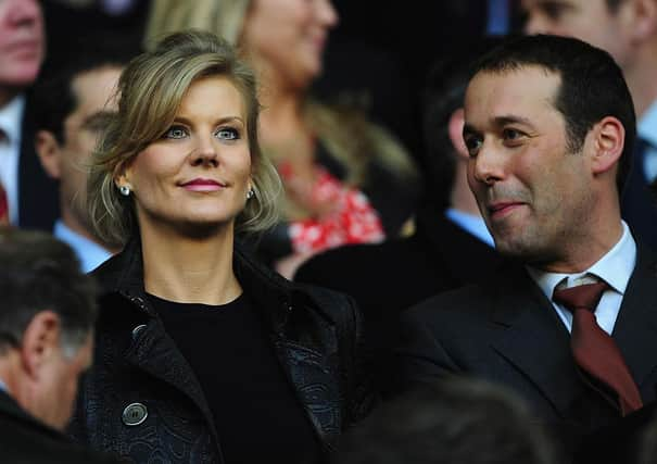 LIVERPOOL, UNITED KINGDOM - APRIL 22:  Chief Negotiator of Dubai International Capital Amanda Staveley looks on prior to the UEFA Champions League Semi Final, first leg match between Liverpool and Chelsea at Anfield on April 22, 2008 in Liverpool, England.  (Photo by Shaun Botterill/Getty Images)