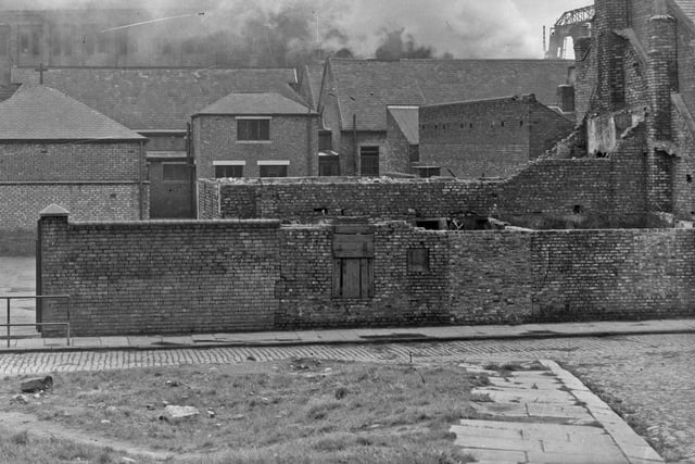 An undated view of Coronation Street.
