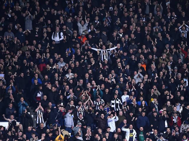 Newcastle United fans.
