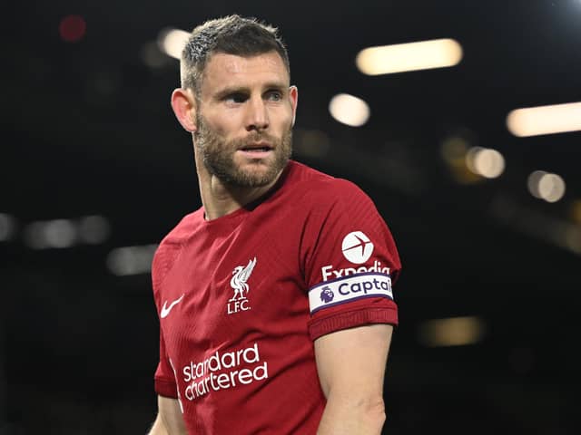 James Milner will join Brighton & Hove Albion on a one-year deal with a year’s option when his Liverpool contract expires on June 30. Picture by Andrew Powell/Liverpool FC via Getty Images