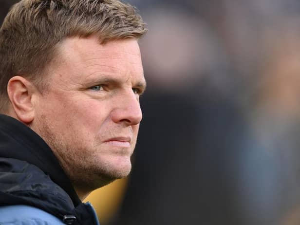 Newcastle United head coach Eddie Howe. (Photo by Stu Forster/Getty Images)